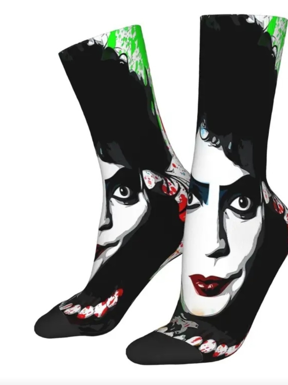 Rocky Horror Print Crew Socks
